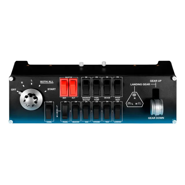 Logitech G Saitek Pro Flight Switch Panel Color Negro