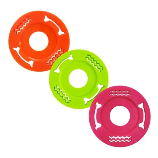 Juguete Frisbee Saturn Ring Fucsia