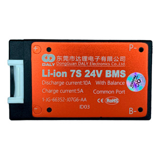 Bms Daly 7s 24v 10a A Prova D´agua Litio 3.7v Bms Daly 7s 24v 10a A Prova D´agua Litio 3.7v