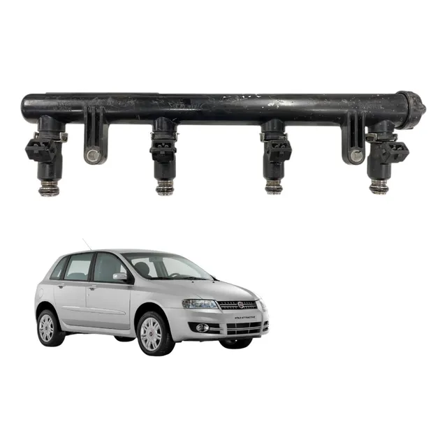 Flauta Bicos Injetores Fiat Stilo 1.8 8v Gm 2009 2011 Usado