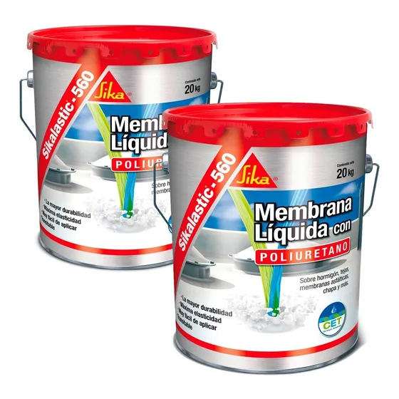 Sikalastic 560 Membrana Liquida Con Poliuretano 20kg + 20kg 
