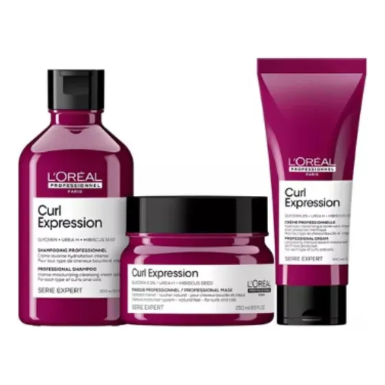 Kit L'oreal Professionnel Curl Expression Sh +masc +leave-in