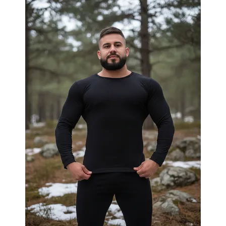 Segunda Pele Térmica Calça + Blusa Frio Intenso Flanelada