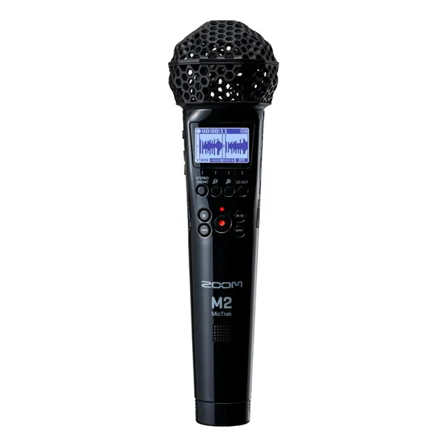 Grabadora De Voz Zoom M2 Unidereccional/32 Bits/micro Sd Color Negro