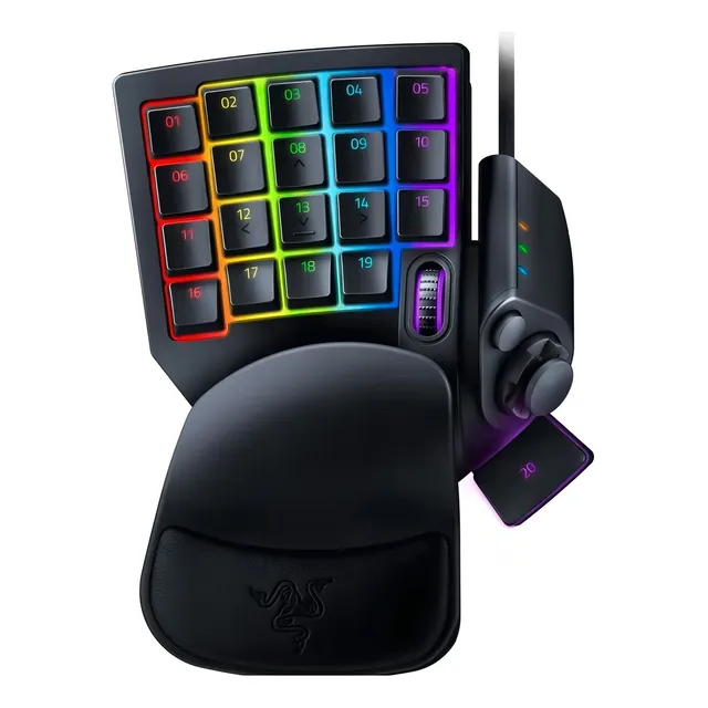 Keypad Razer Tartarus Pro Conmutador Óptico Analógico Gamer Color Del Teclado Negro Idioma N/a
