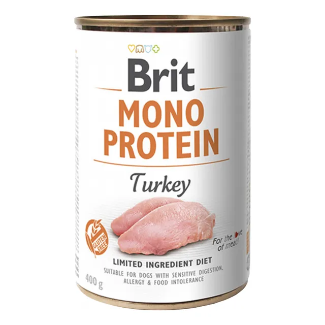 Brit Mono Protein Turkey 400 Gr