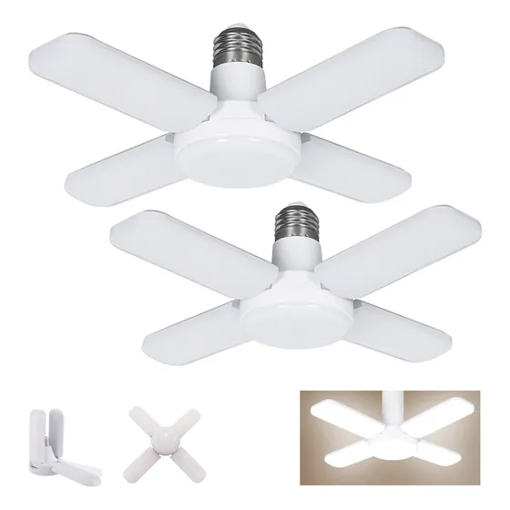 36w 6000lm Bombilla Led Luz De Garaje Led 2pcs