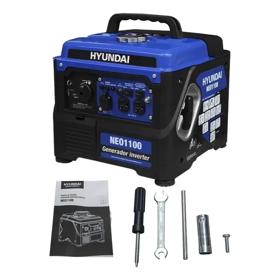 Generador Hyundai Inverter Abierto 1,100w 110v - Neo1100