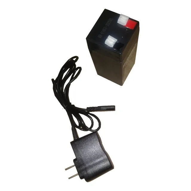 Paquete Cargador + Batería 4v Para Monitor Ibn Plástico