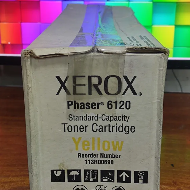 Original Toner Xerox Phaser 6120 Amarillo Caracas