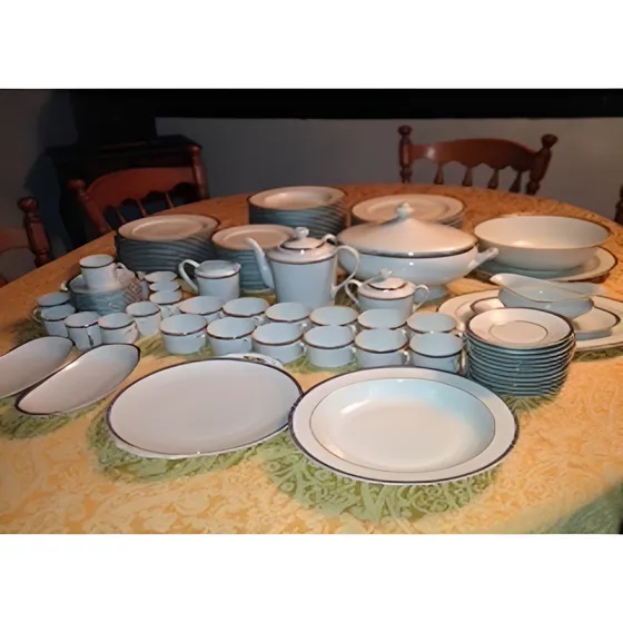 20off Vajilla Limonge-bernardaud Francesa 108 Piezas Oro