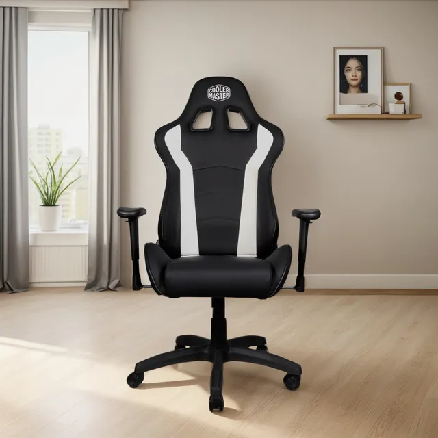 Silla Cooler Master Gaming Caliber Black/white Cmi-gcr1-2019