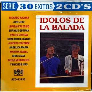 Cd Ídolos De La Balada Serie 30 Éxitos 2 Cds Orfeon Cd Ídolos De La Balada Serie 30 Éxitos 2 Cds Orfeon