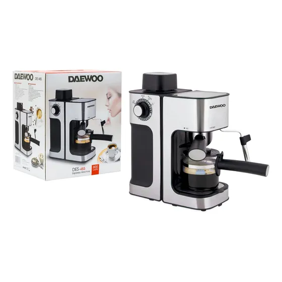 Cafetera Eléctrica Daewoo (daewoo Espresso Machine Des-485)
