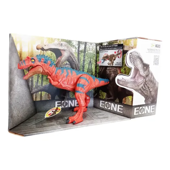 Juego Dinosaurio Carnotaurus Infantil Sonido Luz Para Niños