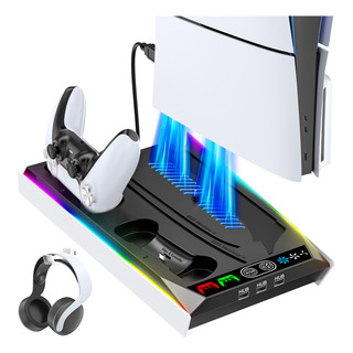 Suporte De Carregador Cooler Controller Para Ps5/ps5 Slim Suporte De Carregador Cooler Controller Para Ps5/ps5 Slim