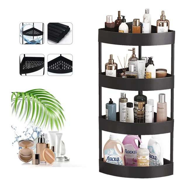 Organizador Esquinero Para Baño 4 Repisas Estante De Cocina
