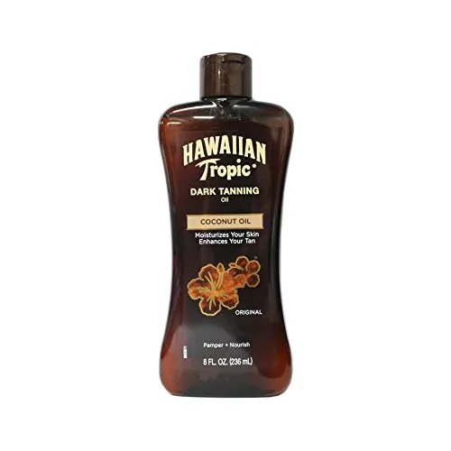 Hawaiian Tropic Oscuro Bronceado Aceite, Spf 0, 8 Bhp8n