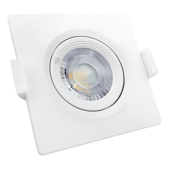Spot Led Taschibra 3w Embutir Quadrado Direcionável Mr11 Cor Luz neutra - 4000K 127/220V