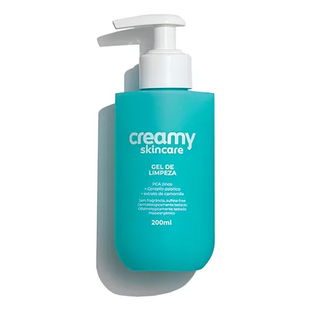 Gel De Limpeza Creamy Skincare Antioleosidade 200ml