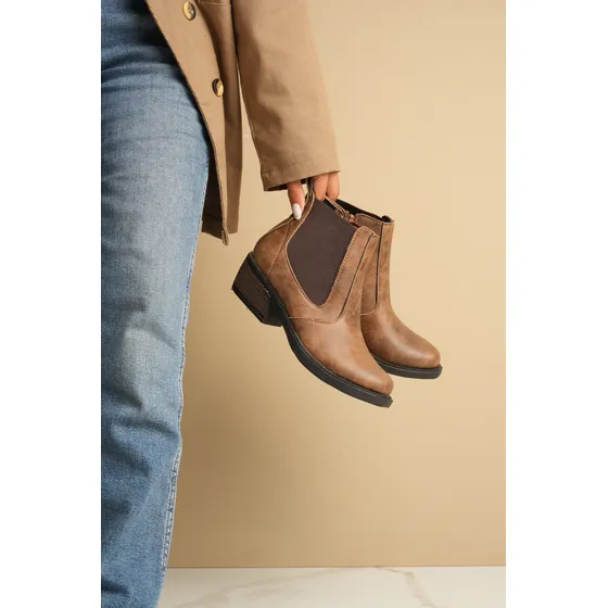 Bota  Moda Estilo Texana Mujer Elastizadas Zita Full