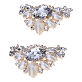 Yy 2pcs Clip De Zapatos Nupciales Cristalino Broche De Yy 2pcs Clip De Zapatos Nupciales Cristalino Broche De