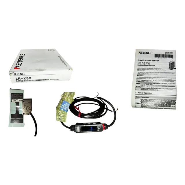 Sensor Láser Compacto Tipo De Cable Lr-x50 Keyence