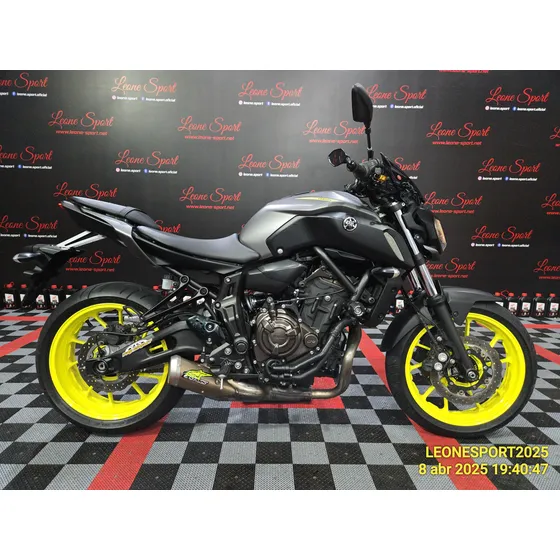 Yamaha Mt 07 Segunda Generación