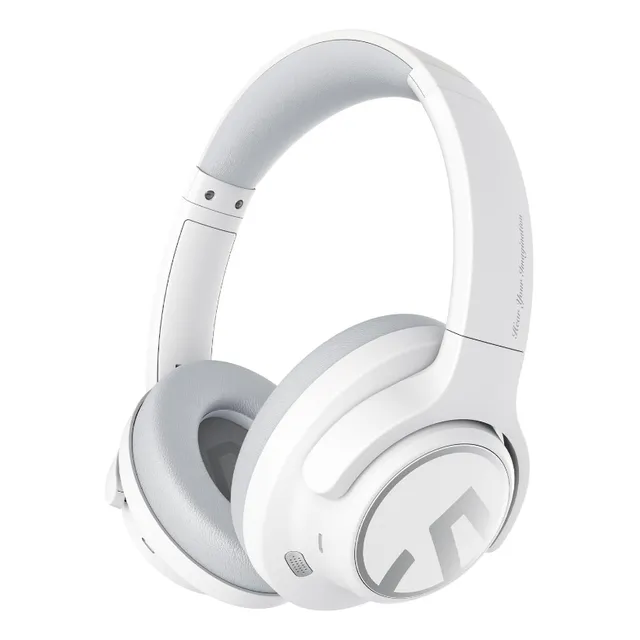 Audífonos De Diadema Soundpeats Space Anc Inalámbricos Bco.