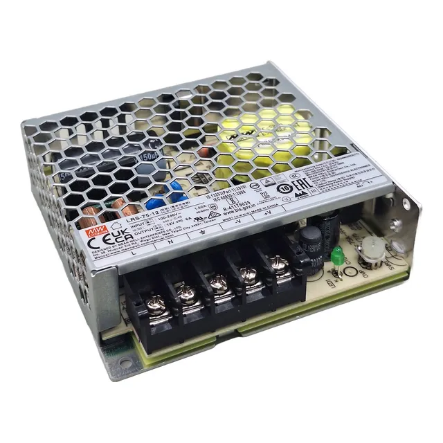 Fuente Conmutada Lrs-75-12 Mean Well 75W 12V 6a