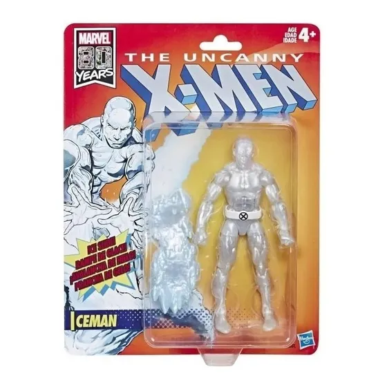 Figura De Acción Iceman The Uncanny X-men Vintage Hasbro