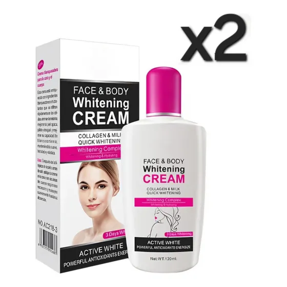 Crema Facial Corporal Blanqueadora Aichun Beauty