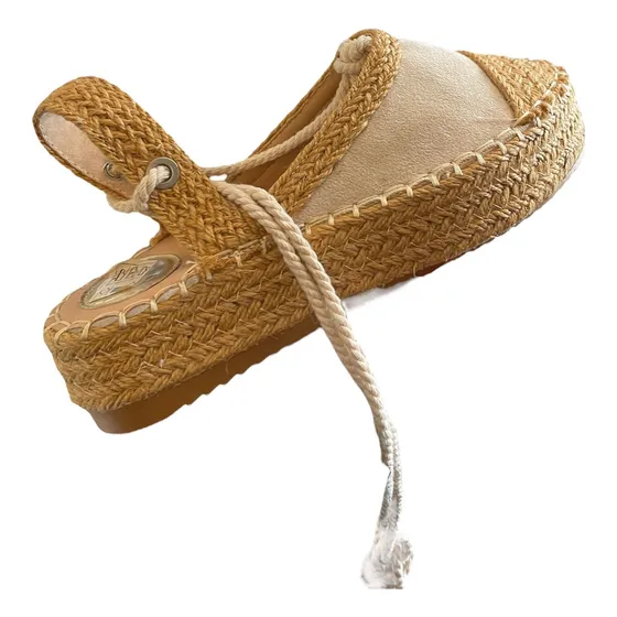 Sandalias Punta Cerrada Yute