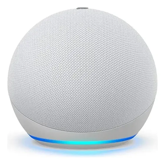 Zc*alto-falante Bluetooth Inteligente Com Alexa Branco Estándar Estadounidense