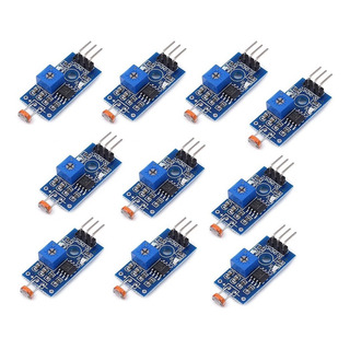10 Sensor De Luz Ldr Fotoresistencia Compatible Arduino Pic 10 Sensor De Luz Ldr Fotoresistencia Compatible Arduino Pic