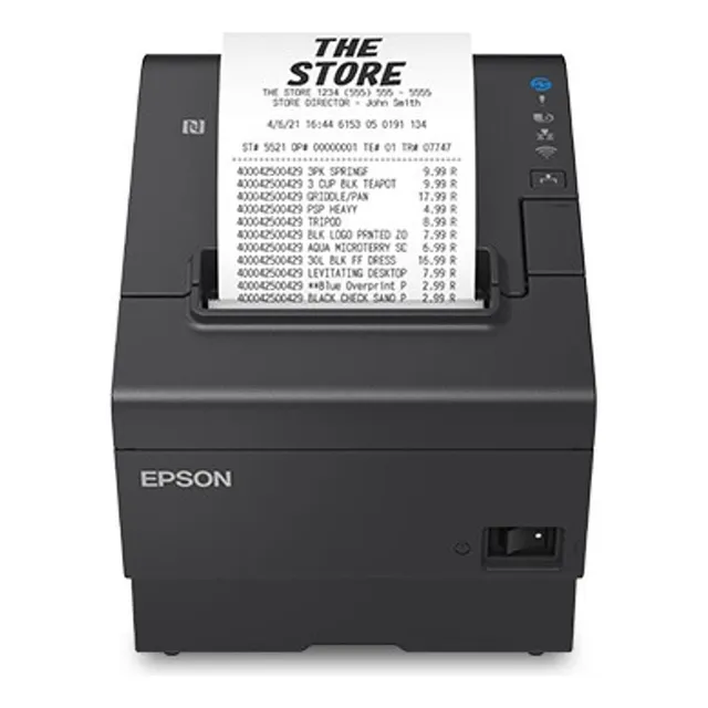 Epson Tm-t88vii Impresora Tickets Térmico Serialusb/ethernet