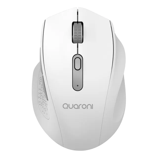 Mouse Inalámbrico Quaroni Ergonómico Óptico 2400 Dpi 4 Nivel