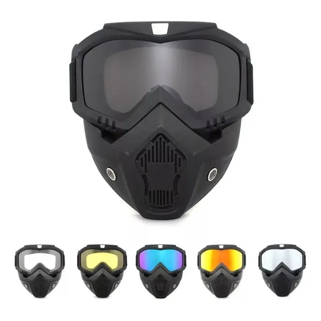. Mascara Tactica Goggles Motocross Lentes Moto Skate Bikers