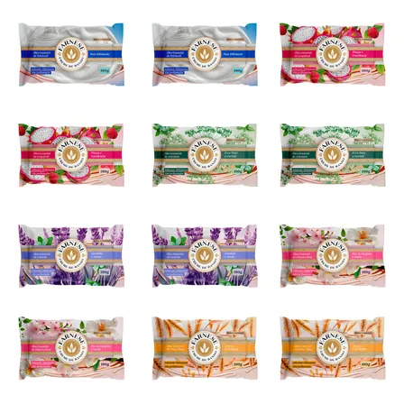 Sabonete Sortidos Farnese 180g Pele Macia 12 Unidades