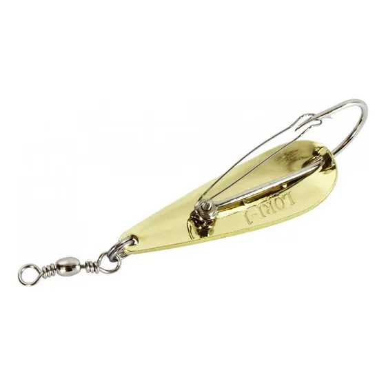 Isca Colher Lori Tradicional Nº 1 Anti Enrosco - 5,5cm 10,5g Cor Ouro