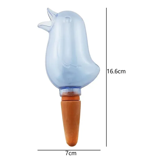 Tegg Plant Gotero Automatico Azul Lindo Pajaro Forma