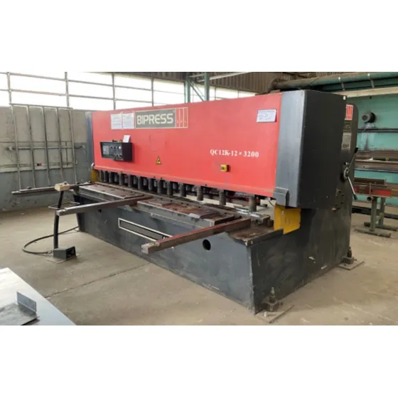 Plegadora Hidráulica Guillotina Cnc Bipress 3200x12mm