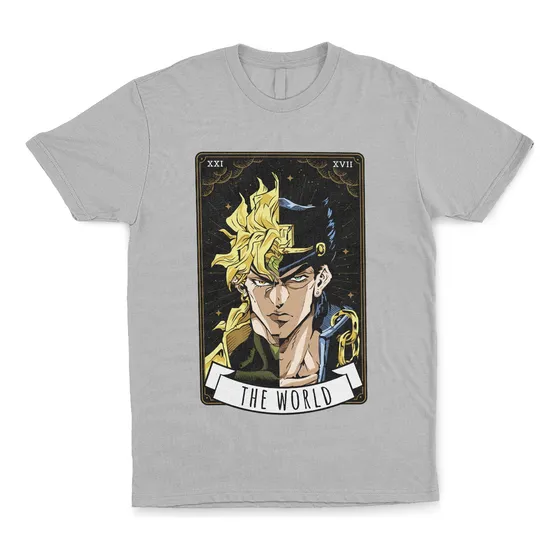 Remera Algodón Anime - Jojo S Za Warudo