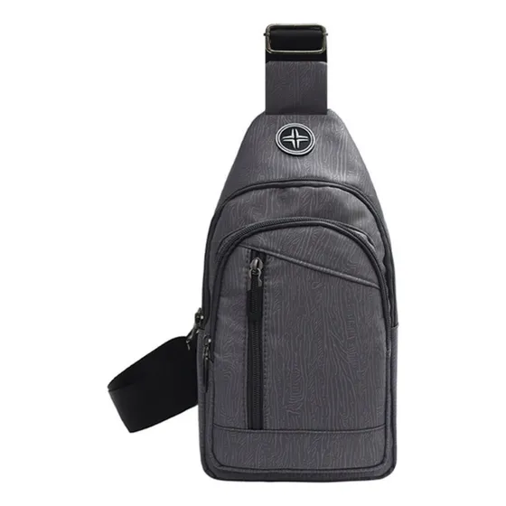 Morral Riñonera Bandolera Mochila Cruzado Viaje Deporte Moda Diseño De La Tela Lisa