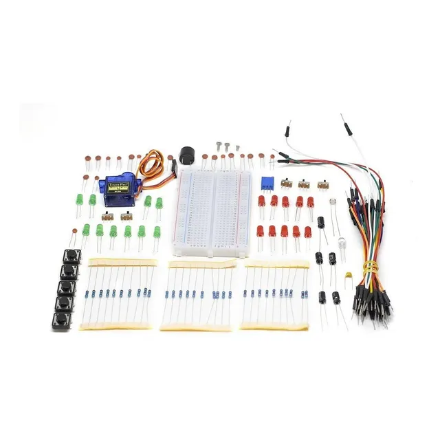 Kit De Componentes Electrónicos Básicos
