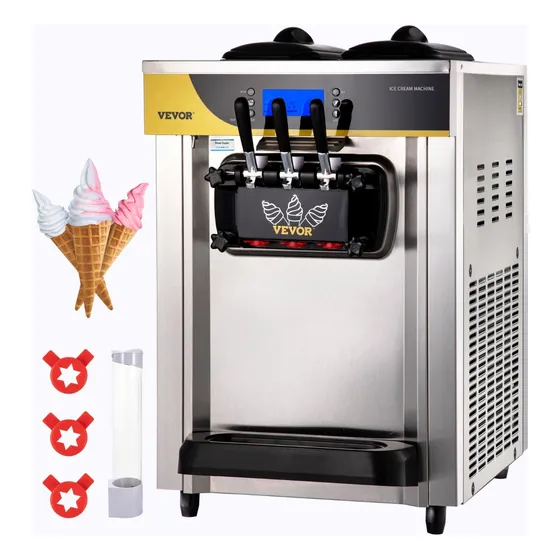 Máquina Helado Suave Soft Nuevo Modelo 2200 Watts Pre-enfria