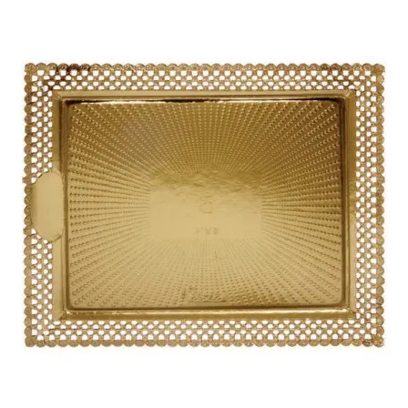 100 Bandeja Blonda Rectangular Dorada Acb2732 Arant Tpa Xavi