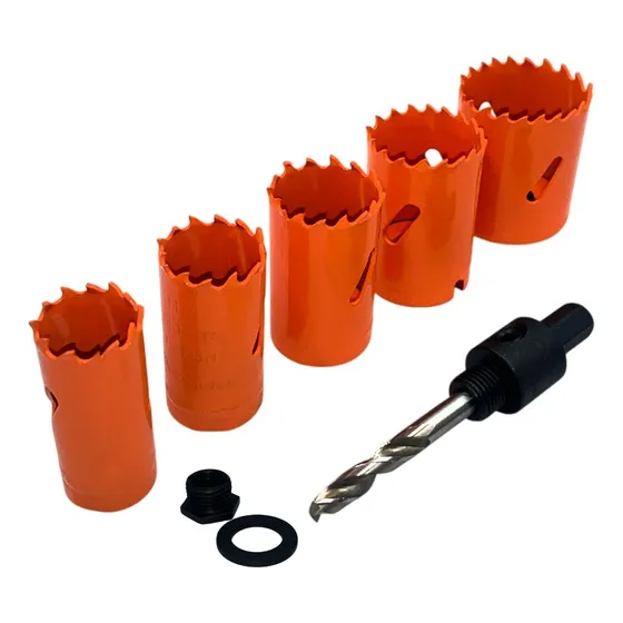 Juego De Sierra Copa Taladro Para Metal 7pcs
