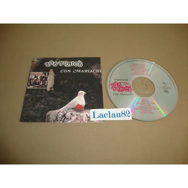 Los Yonics Con Mariachi 16 Exitos De Oro 1987 Polygram Cd