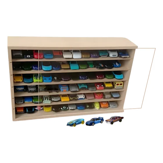 Repisa Para Carros Hot Wheels Exhibidor Vitrina + Obsequio